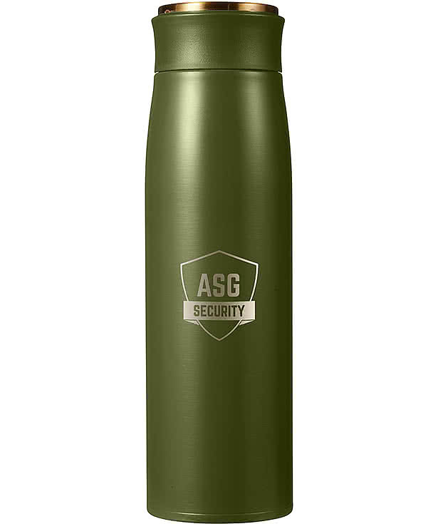 17 oz. Silhouette Insulated Stainless Steel Water Bottle with Golden Top