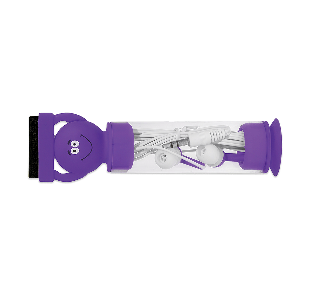 Screen Buddy Wired Earbuds and Screen Cleaner Set-default