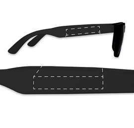 Youth Promotional Sunglasses - Color: Black