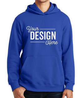 Port & Company Fan Favorite Pullover Hoodie - Color: True Royal