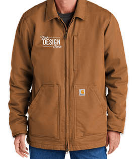 Carhartt Washed Duck Sherpa-Lined Coat