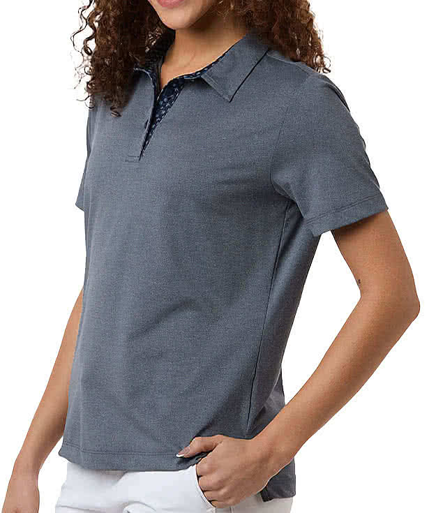 Swannies Women's Ella Performance Polo - Printed