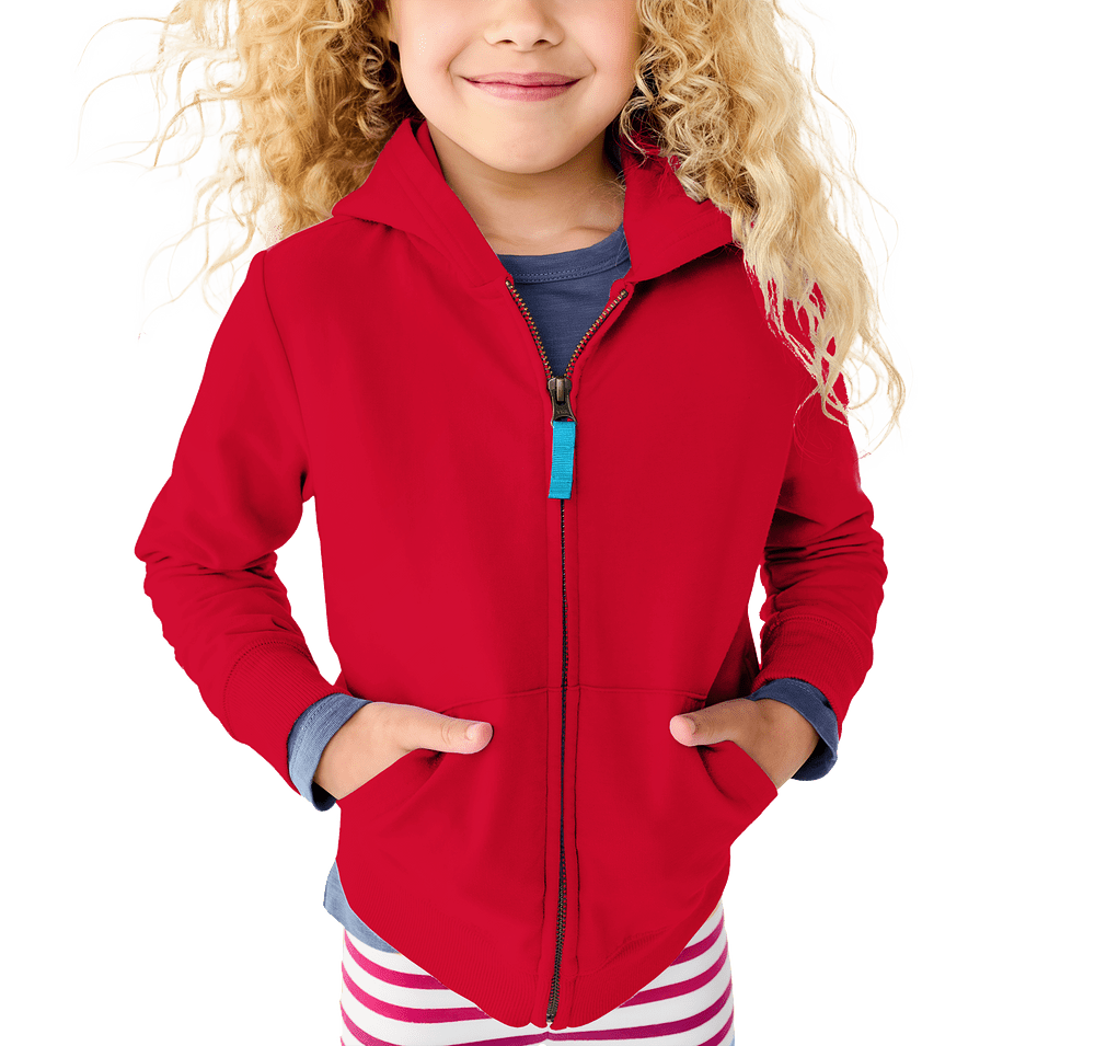 Primary Youth French Terry Zip Hoodie-default