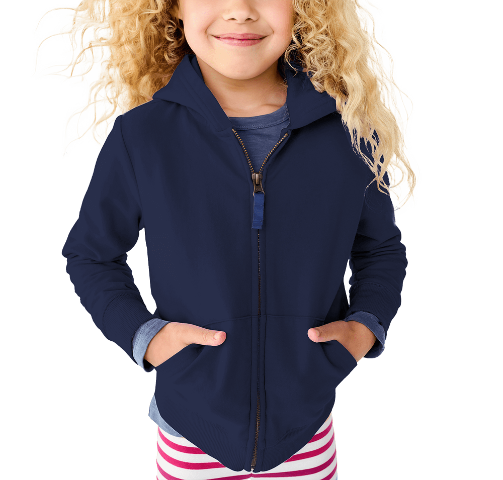 Primary Youth French Terry Zip Hoodie-default
