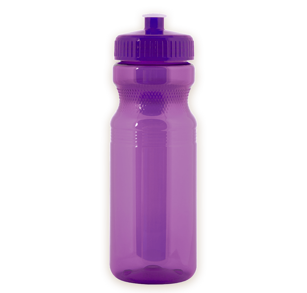24 oz. Translucent Bike Water Bottle-default