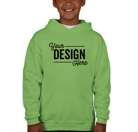 Jerzees Youth Nublend 50/50 Pullover Hoodie - Color: Kiwi