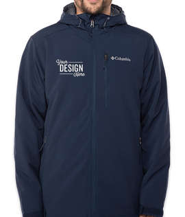 Columbia Gate Racer Soft Shell Jacket - Color: Collegiate Navy