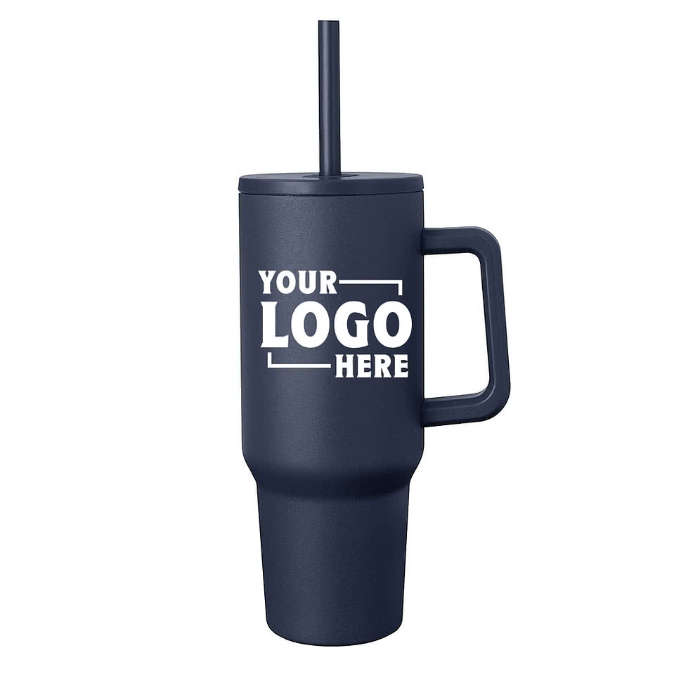 40 oz. Jackson Intrepid Stainless Steel Tumbler with Straw
