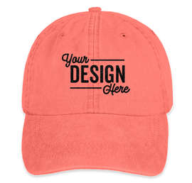 Adams Pigment Dyed Hat - Color: Coral