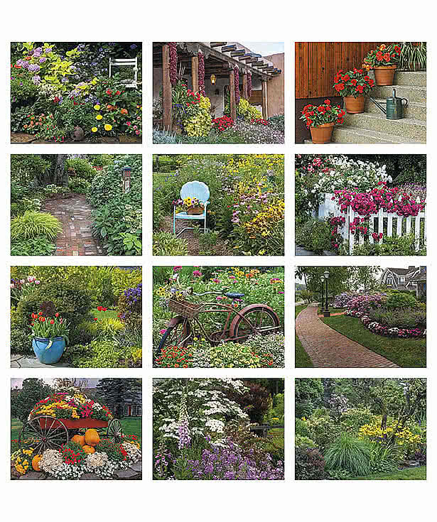Garden Walk Wall Calendar