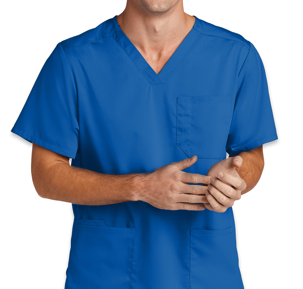 Wink Premiere Flex Stretch V-Neck Scrub Top-default