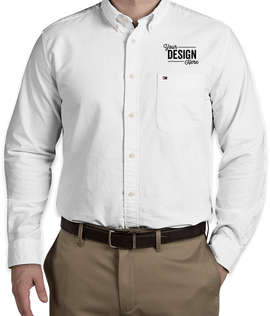 Tommy Hilfiger New England Solid Oxford Shirt - Color: Bright White