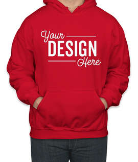 Canada - Gildan Midweight 50/50 Pullover Hoodie - Color: Red