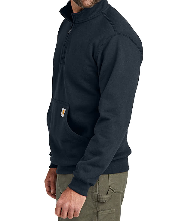 Custom Carhartt Midweight Mock Neck Quarter Zip Sweatshirt