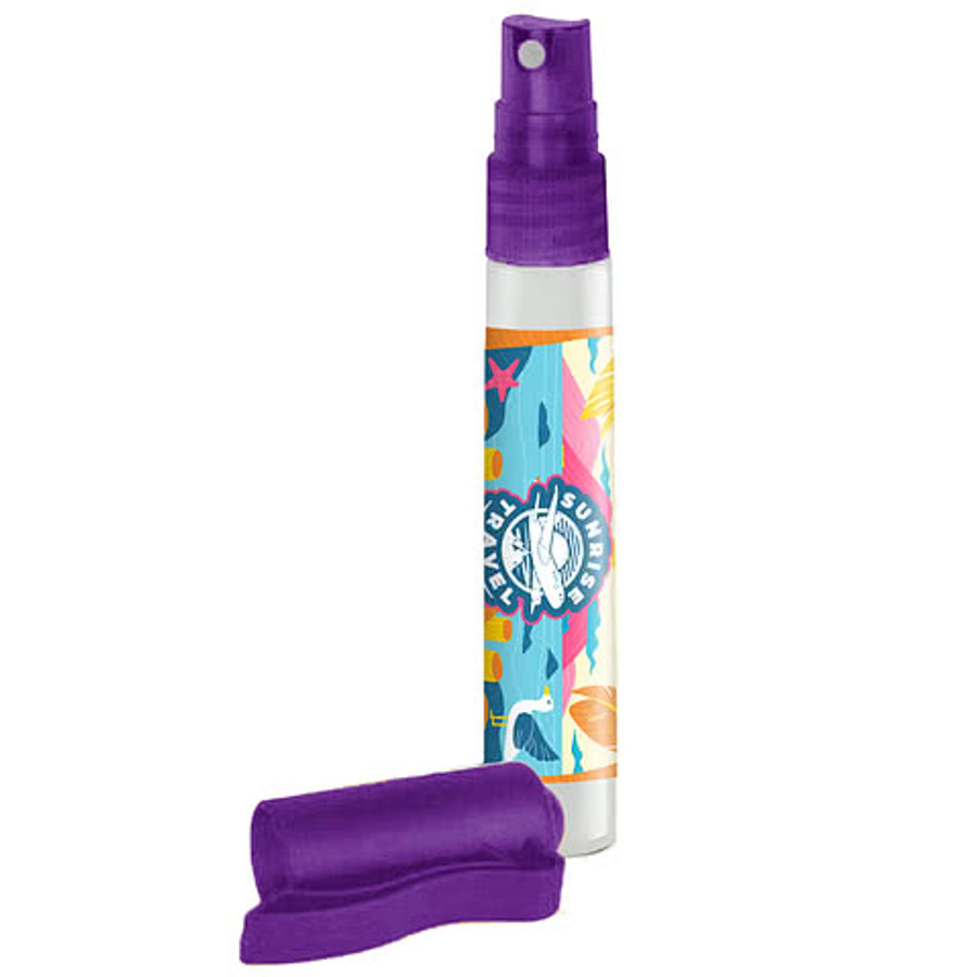 Full Color 0.34 oz. Caribbean Coconut SPF 30 Sunscreen Pen Sprayer in Purple