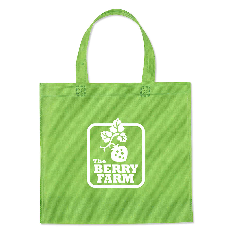 Full Color Mini Brochure Non-Woven Tote Bag
