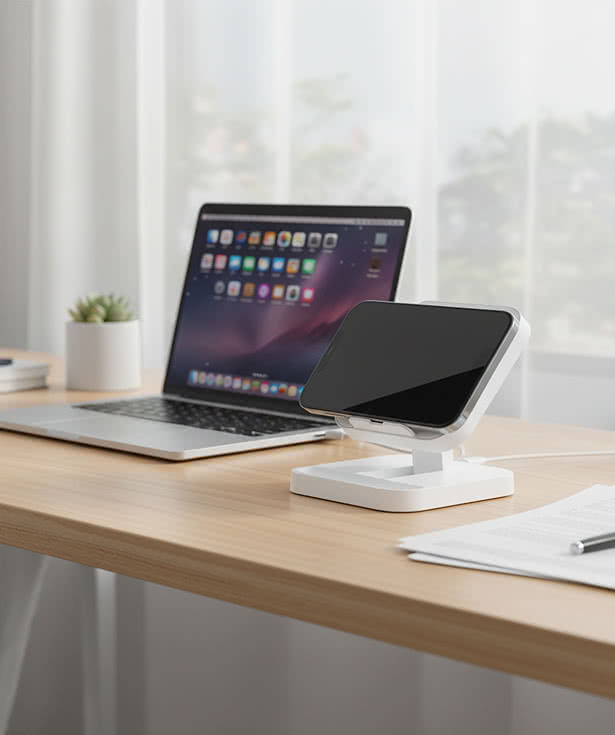 15W Recycled Charging Phone Stand