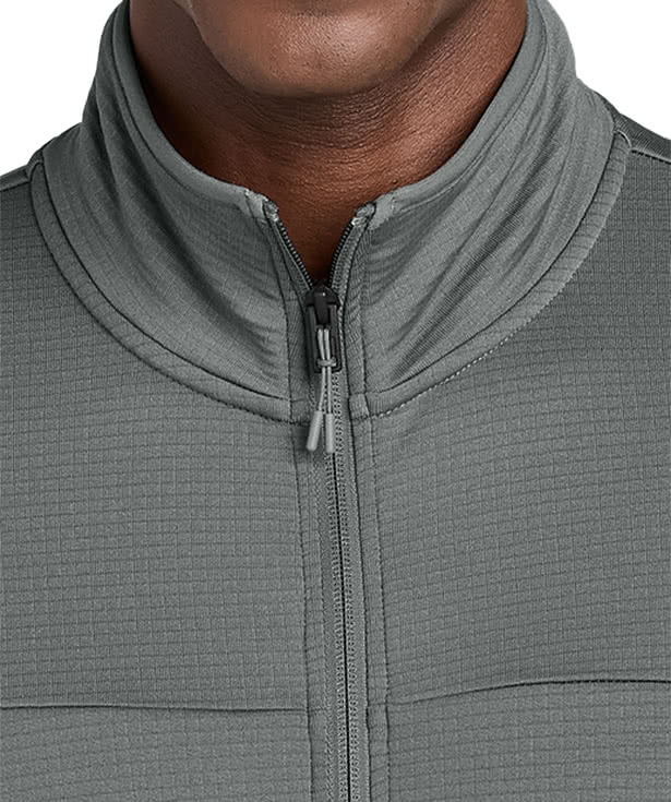 The North Face Aim Recycled Full Zip Fleece Jacket - Embroidered