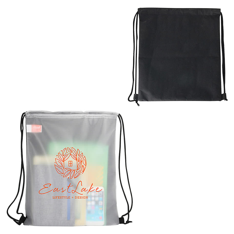 Pearl Soft-Touch Drawstring Bag
