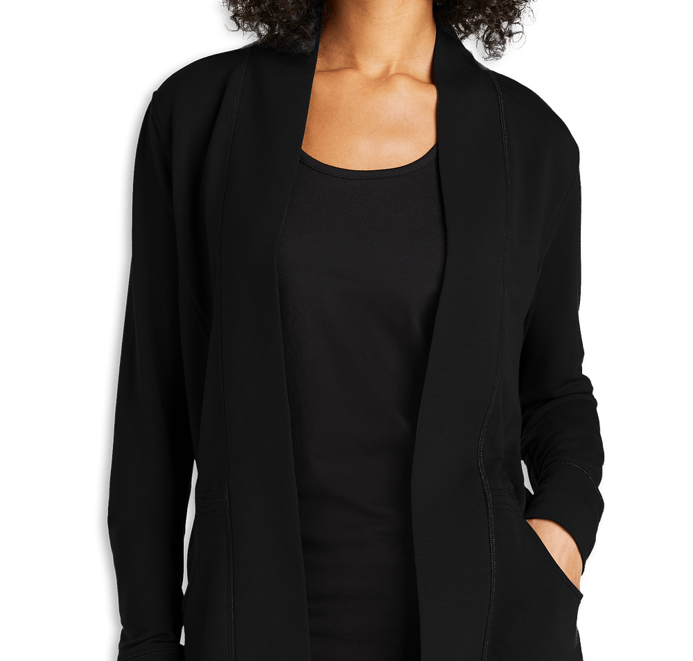 Port Authority Women's Microterry Open Cardigan-default