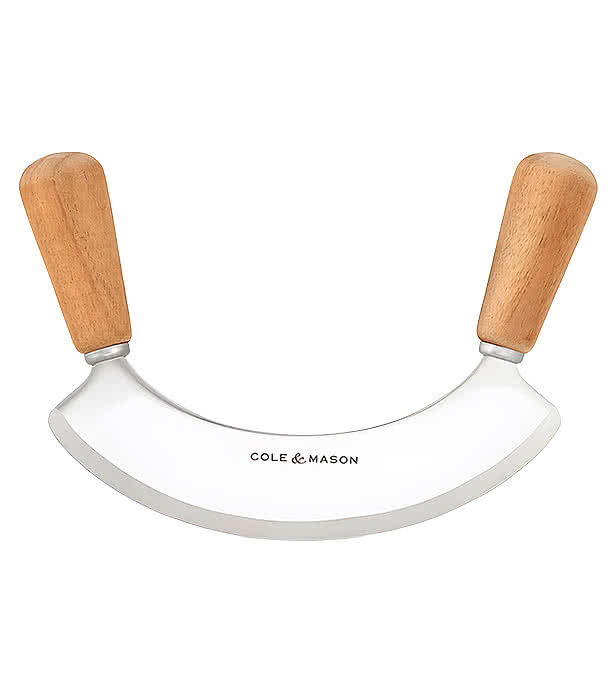Cole & Mason Ashden Herb Mezzaluna w/Chopping Board