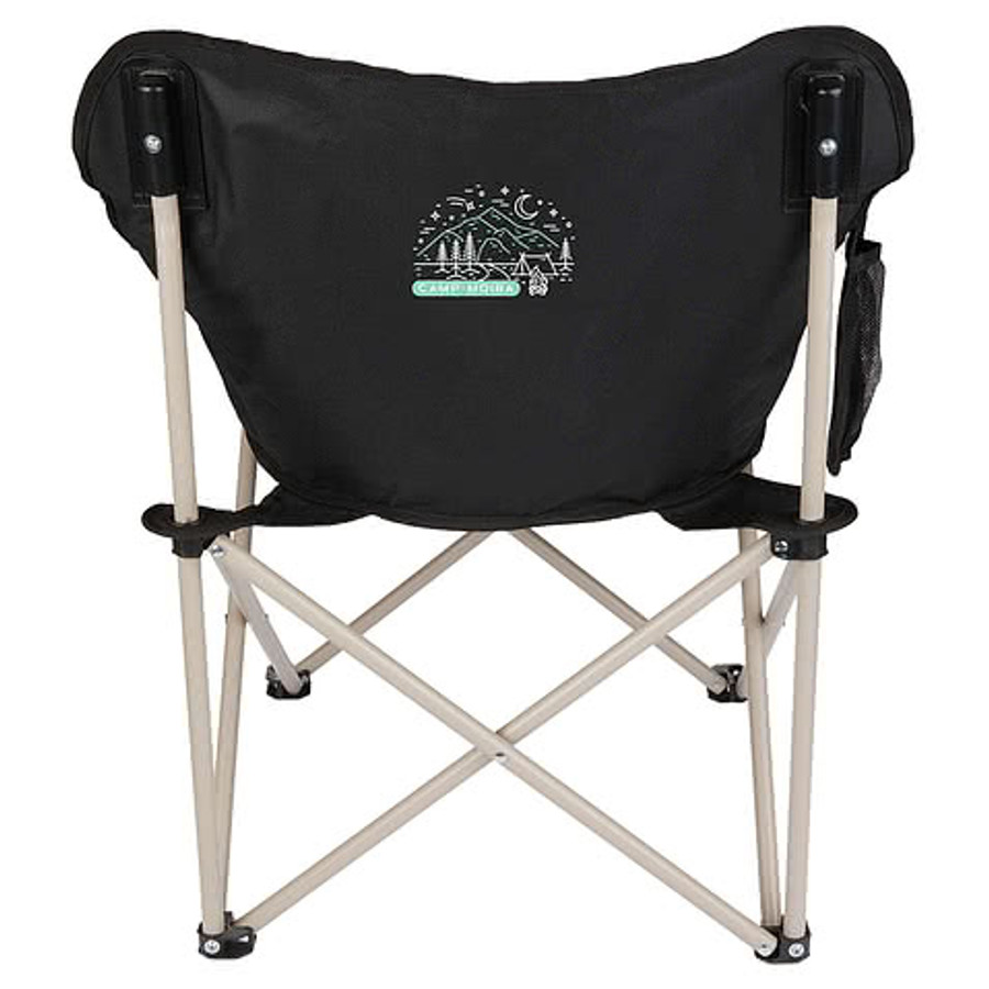 Portable Camping Chair in Black