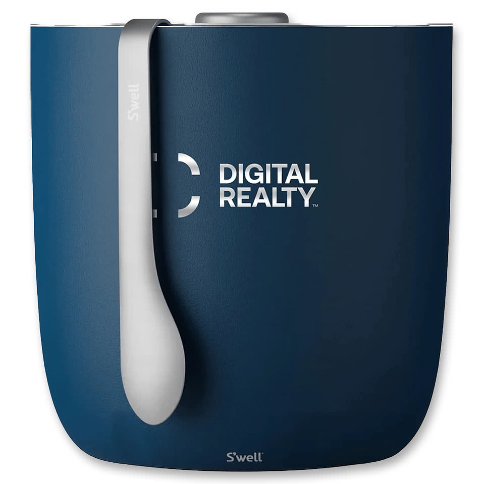 Laser Engraved S'well Ice Bucket & Tongs