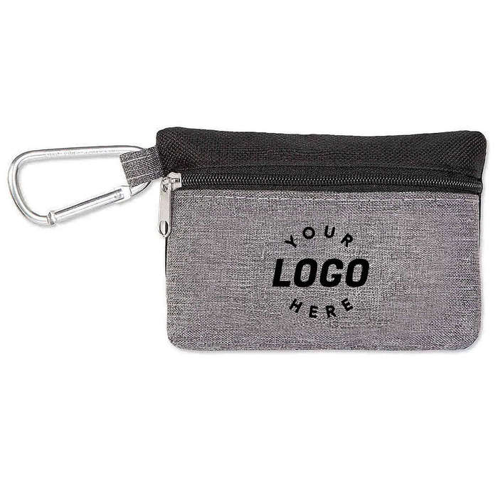 Montana Golf Tee Pouch with Metal Carabiner