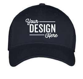 New Era 39THIRTY Stretch Fit Trucker Hat - Color: Deep Navy