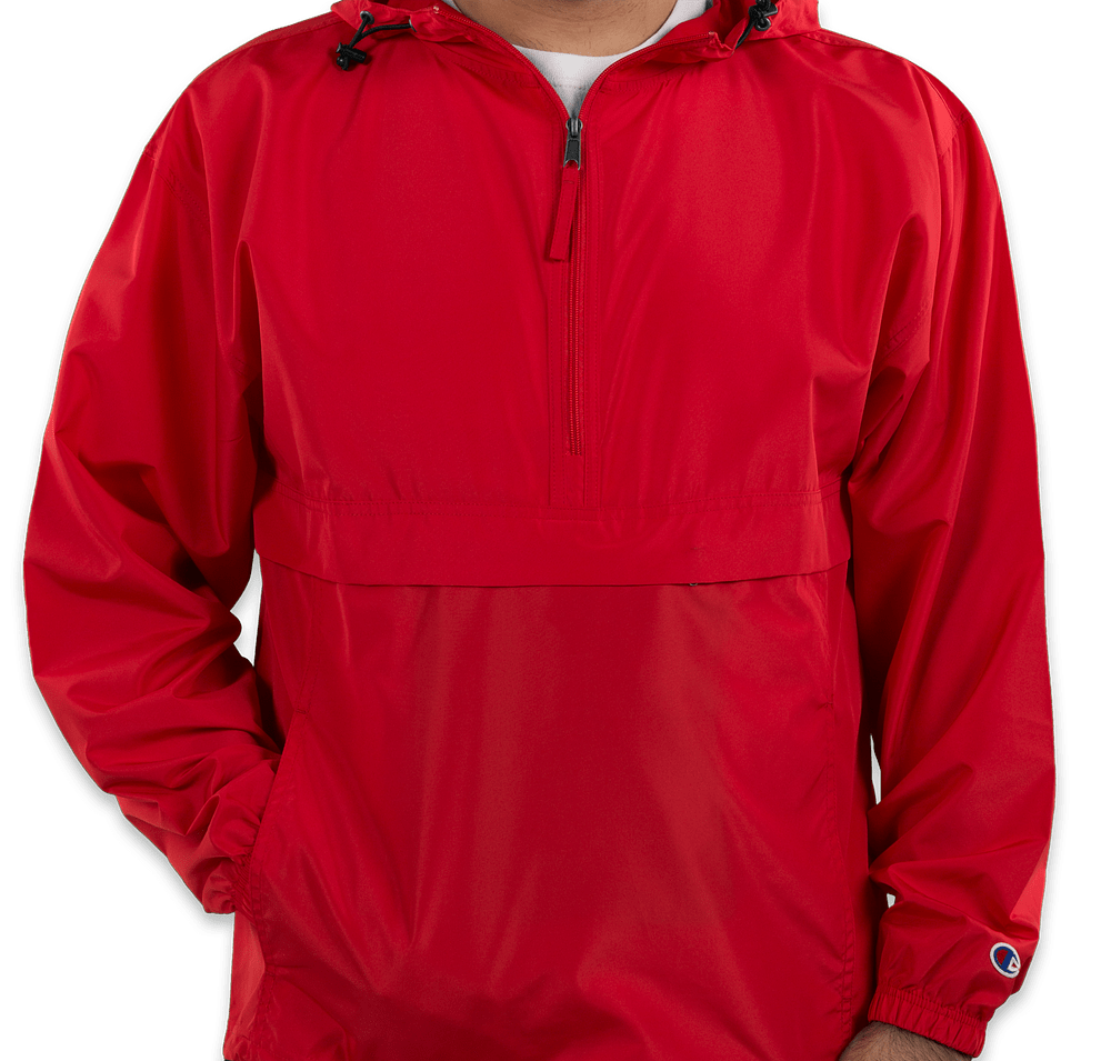 Champion Packable Half Zip Windbreaker Jacket-default