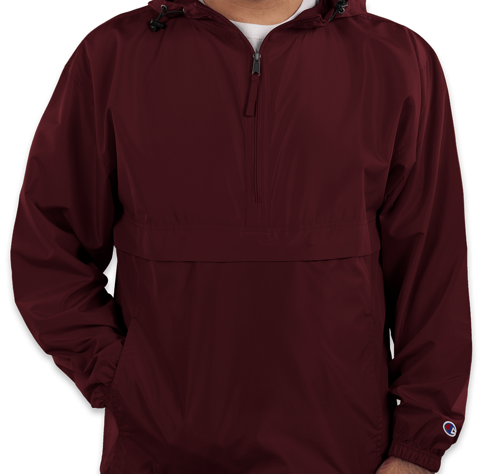 Champion Packable Half Zip Windbreaker Jacket-default