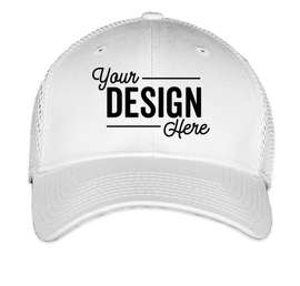 New Era 39THIRTY Stretch Fit Mesh Hat - Color: White