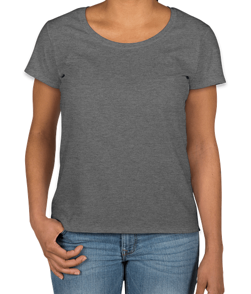 Design Custom Printed Gildan Ladies 
