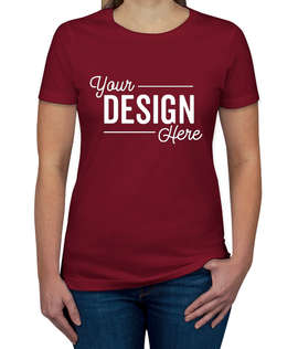Next Level Women's Slim Fit Jersey T-shirt - Color: Cardinal