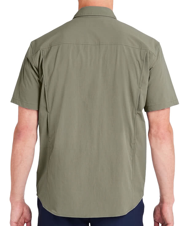 HUK Creekbed UPF 50+ Short Sleeve Fishing Shirt
