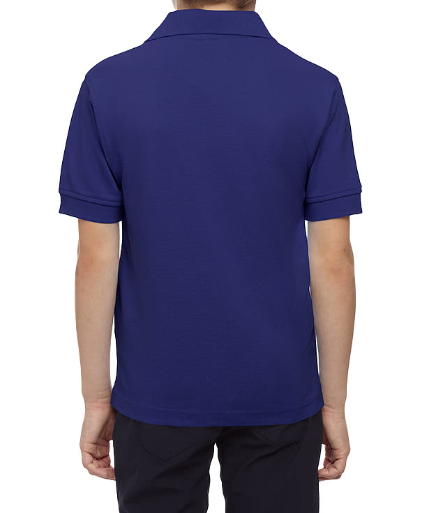 Blue Generation Youth Soft Touch Pique Polo - Embroidered
