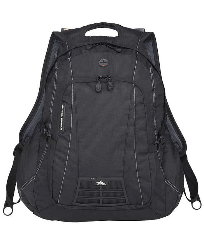 backpack pc leather Backpack Zaino Laptop 15 Laptop Backpack Zip 15" Leather Black Acciaio