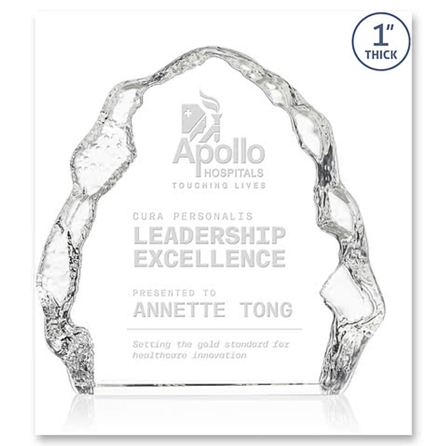 Houston Iceberg Award in Clear
