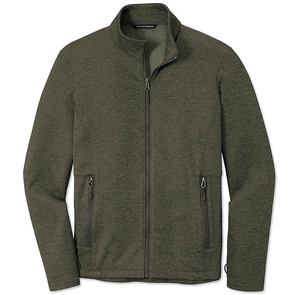 Port Authority Collective Striated Tech Fleece Jacket - Printed