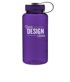 34 oz. h2go Wide Water Bottle - Color: Purple