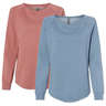 Independent Trading Women's California Wave Wash Crewneck Sweatshirt