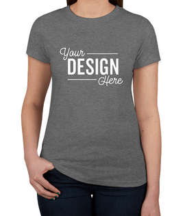 Next Level Women's Slim Fit Tri-Blend T-shirt - Color: Premium Heather