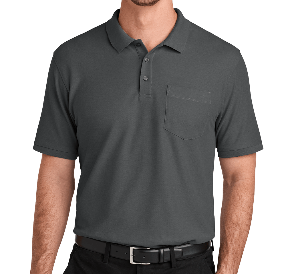 Port Authority Tall Wearever UV Pocket Performance Pique Polo-default