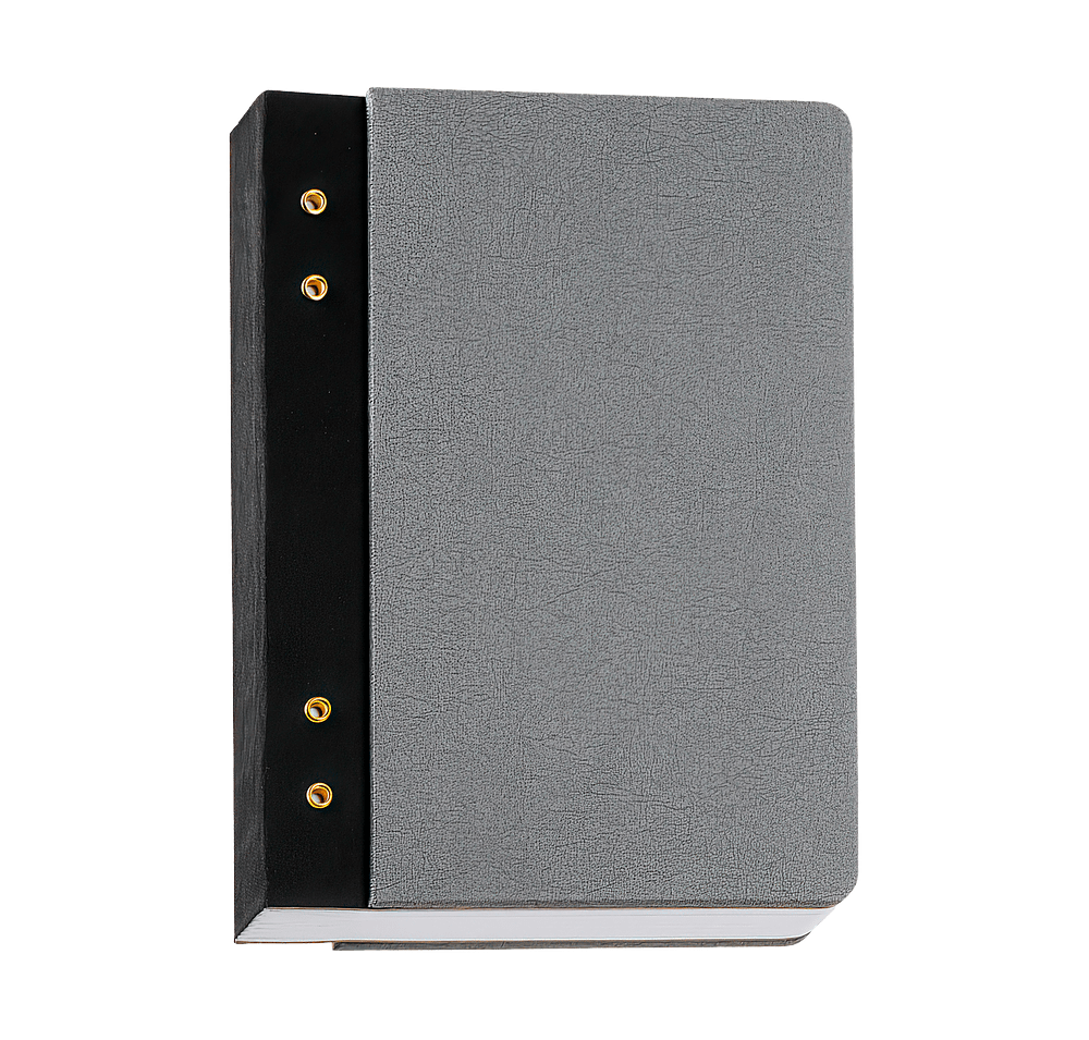 Executive Recycled FSC Notebook with Grommet Spine-default