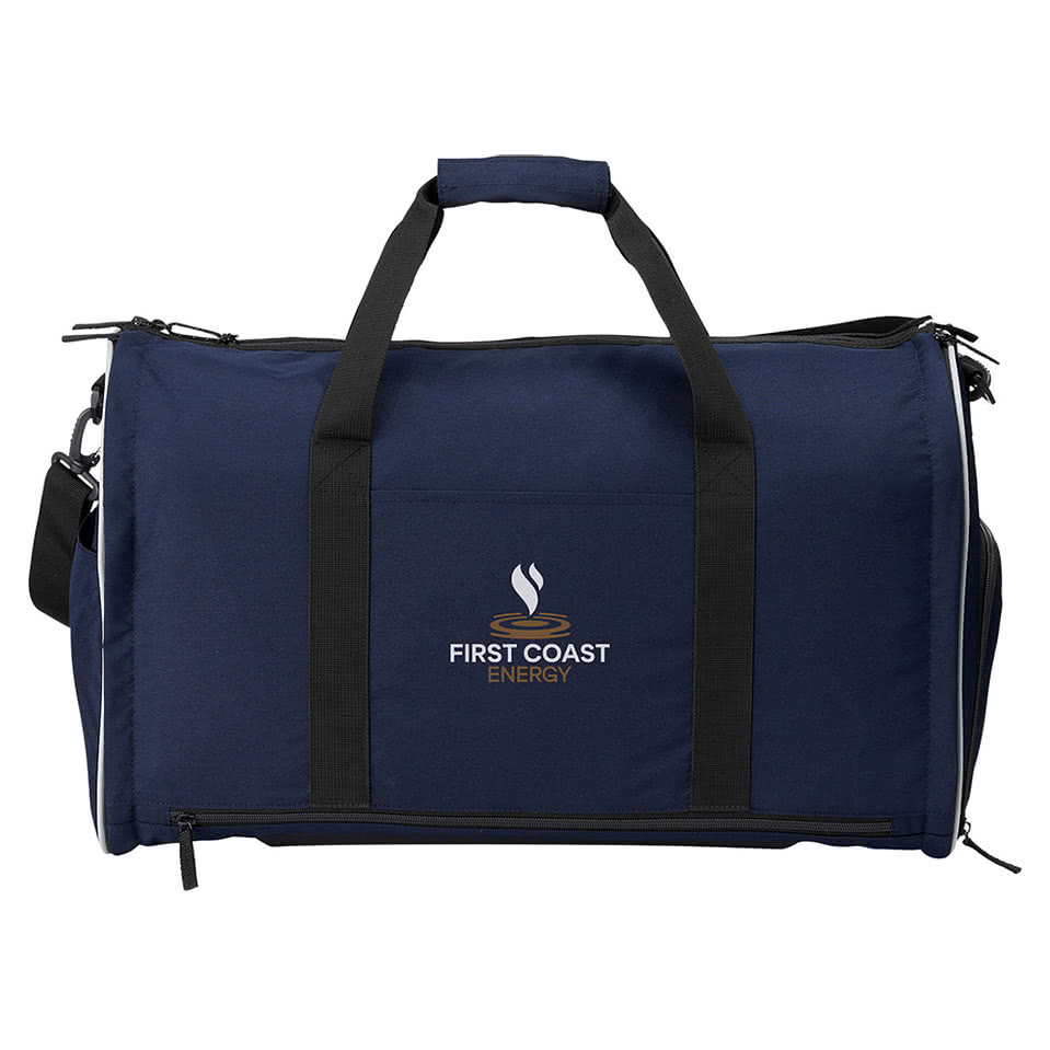 Harriton ClimaBloc Recycled Convertible Garment & Duffel Bag
