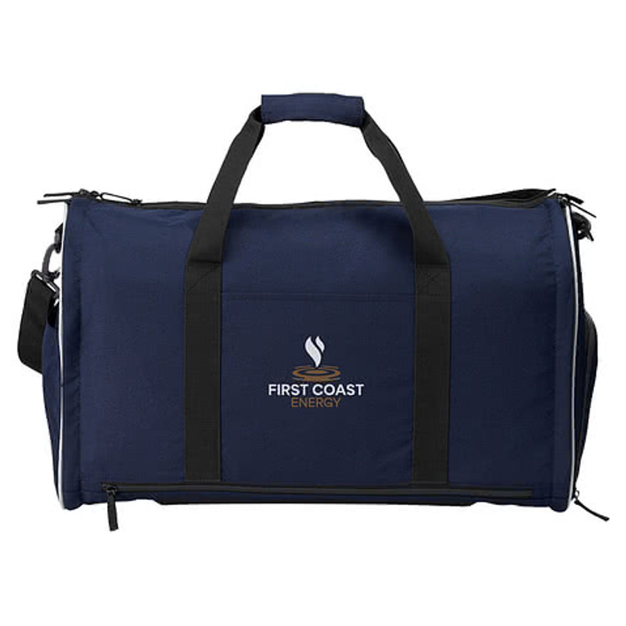 Harriton ClimaBloc Recycled Convertible Garment & Duffel Bag