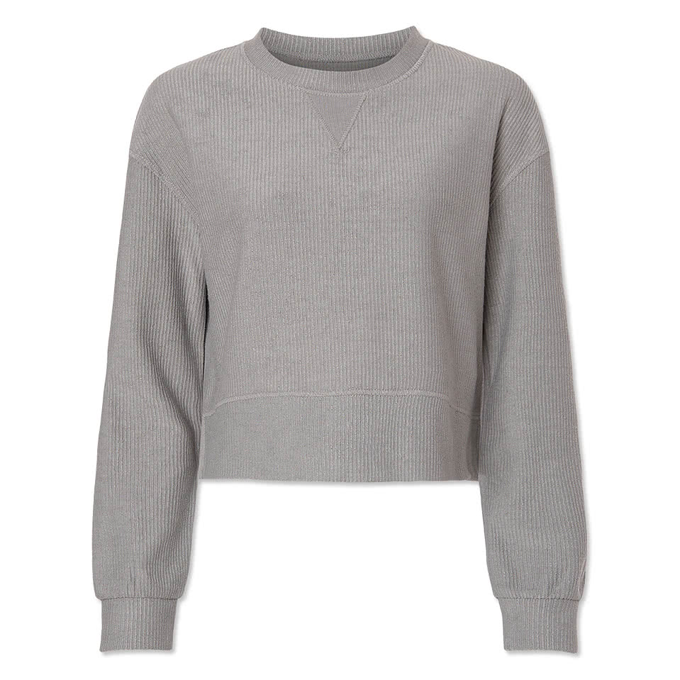 Boxercraft Women’s Boxy Cropped Crewneck Sweatshirt