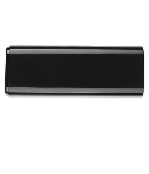 5,000 mAh Compact Recycled Power Bank in BLACK