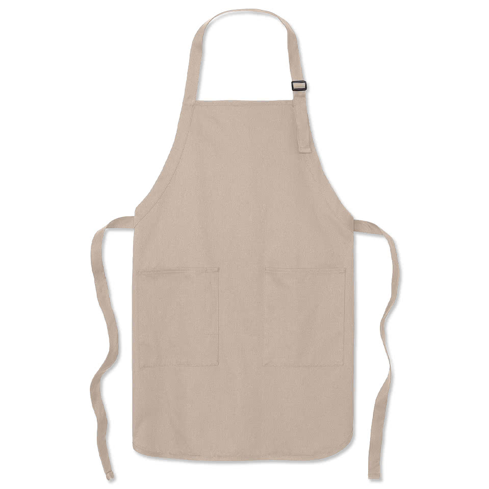 Port Authority Cotton Twill Two-Pocket Full Length Apron