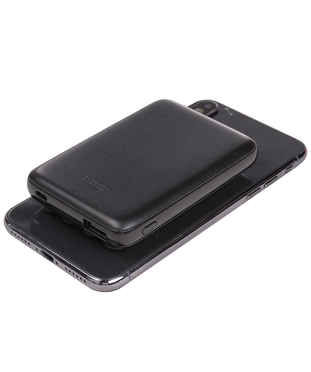 iClick 2x Qi Certified 5,000 mAh Wireless Power Bank